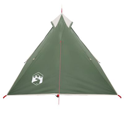 vidaXL Tipi-Campingzelt 1 Person Grün Wasserdicht