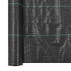 vidaXL Unkraut- und Wurzelschutzfolie PP 2 x 10 m Schwarz
