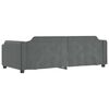 vidaXL Tagesbett Dunkelgrau 90x200 cm Stoff