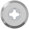 vidaXL Sicherungsmutter 2 pcs Silber M6 x 15 mm Stahl