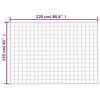 vidaXL Gewichtsdecke Blau 155x220 cm 7 kg Stoff