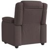 vidaXL Relaxsessel Dunkelbraun Stoff