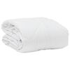 vidaXL Sommerdecke mit Kissen 2 pcs Wei&szlig; Mikrofaser