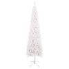 vidaXL Schlanker Weihnachtsbaum Wei&szlig; 180 cm