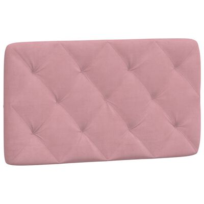 vidaXL Bett mit Matratze Rosa 80x200 cm Samt