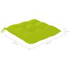 vidaXL Klappbare Gartenst&uuml;hle 6 Stk. mit Kissen Massivholz Akazie
