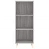 vidaXL Sideboard Grau Sonoma 34,5x32,5x90 cm Holzwerkstoff