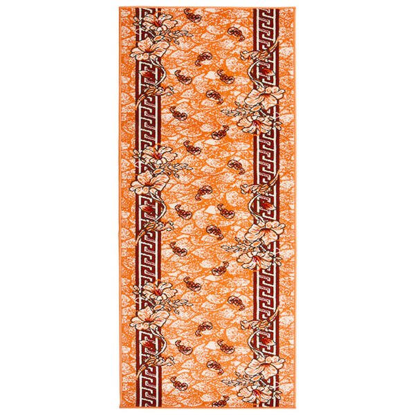 vidaXL Teppichl&auml;ufer BCF Terrakottarot 80x150 cm