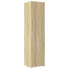 vidaXL Hochschrank Schmal Sonoma-Eiche 45x42,5x225 cm Holzwerkstoff