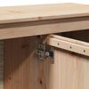 vidaXL TV-Schrank 103x36,5x52 cm Massivholz Kiefer