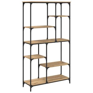 vidaXL B&uuml;cherregal Artisan-Eiche 99 x 35,5 x 176 cm Holzwerkstoff