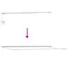 vidaXL Einziehbare Markise Hellgrau 600 x 300 cm Polyester und Metall