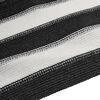 vidaXL Zaunblende Anthrazit und Wei&szlig; 2x25 m HDPE 150 g/m&sup2;