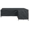 vidaXL M&ouml;belbezug Schwarz 260 x 210 x 80 cm 420D Oxford Stoff