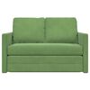 vidaXL Schlafsofa Hellgr&uuml;n 204 x 122 x 60 cm Samt