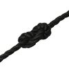 vidaXL Arbeitsseil Schwarz 14 mm 250 m Polypropylen