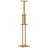 vidaXL Messest&auml;nde 2 pcs Gold 26,5 x 26,5 x 150 cm Stahl