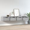 vidaXL Wandschr&auml;nke 2 Stk. Grau Sonoma 68x30x20 cm Holzwerkstoff