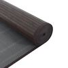 vidaXL Teppich Rechteckig Dunkelbraun 70x500 cm Bambus