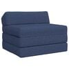 vidaXL Klappsofa Bett Blau 200 x 70 x 10 cm Stoff