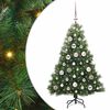 vidaXL K&uuml;nstlicher Weihnachtsbaum Gr&uuml;n 120 cm PE und PVC
