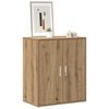 vidaXL Schuhregal Artisan-Eiche 60x35x70 cm Holzwerkstoff
