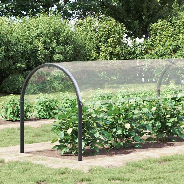 vidaXL Transparente Plane mit &Ouml;sen 2x10 m PVC