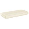 vidaXL Kissenset 3 pcs Creme Oxford-Stoff