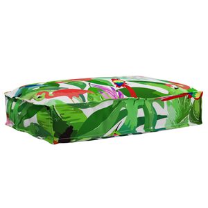 vidaXL Kissen Floral Mehrfarbig 60 x 40 x 8 cm Oxford-Stoff