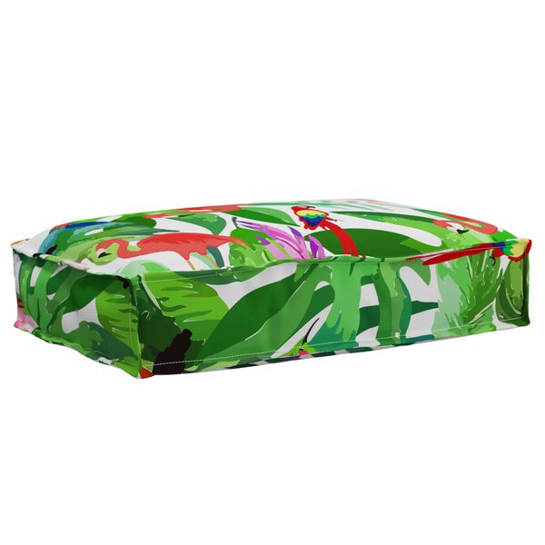 vidaXL Kissen Floral Mehrfarbig 60 x 40 x 8 cm Oxford-Stoff