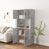 vidaXL Highboard Betongrau Holzwerkstoff