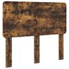 vidaXL Bettrahmen Ger&auml;ucherte Eiche 135 x 190 cm Massives Kiefernholz