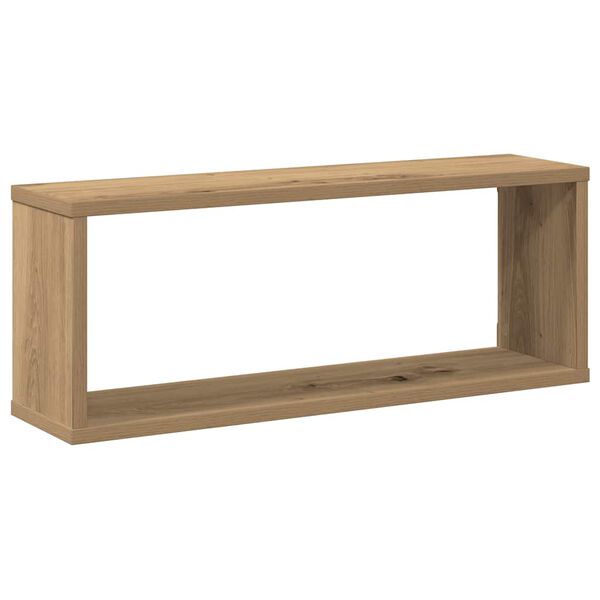 vidaXL Wandregale 6 Stk. Artisan-Eiche 60x15x23 cm Holzwerkstoff