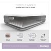 Bestway Luftbett Tritech 2 Personen 203x152x42 cm Beige