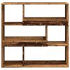 vidaXL Raumteiler Altholz-Optik 100x33x94,5 cm Holzwerkstoff