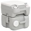 vidaXL Tragbare Campingtoilette mit Waschbecken