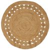vidaXL Bereichsteppiche Natur &Oslash; 180 cm Jute