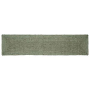 vidaXL Bereichsteppiche Rechtwinklig Olive Gr&uuml;n 60 x 250 cm Jute