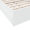vidaXL Bettgestell mit Schubladen Wei&szlig; 100x200 cm Holzwerkstoff