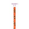 vidaXL Bootsseil Orange 10 mm 25 m Polypropylen