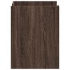vidaXL Nachttisch Braun Eichen-Optik 45x50x65 cm Holzwerkstoff