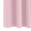 vidaXL Verdunkelungs-Vorh&auml;nge mit Ringen 2 pcs Babyrosa 245 x 140 cm