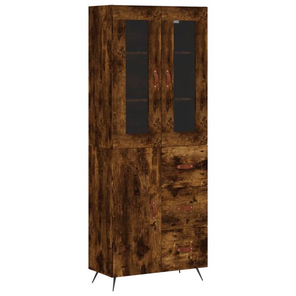 vidaXL Highboard R&auml;uchereiche 69,5x34x180 cm Holzwerkstoff