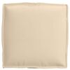 vidaXL Kissen 6 pcs Beige 40 x 40 x 8 cm Oxford-Stoff