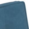 vidaXL Relaxsessel Blau 64x74x84 cm Samt