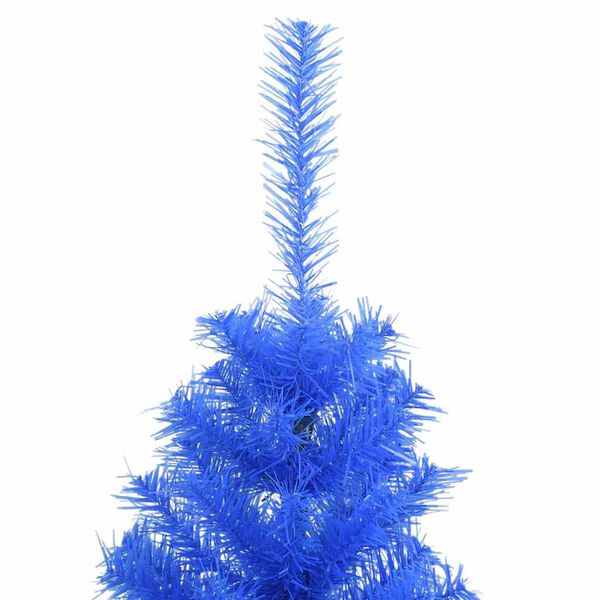 vidaXL K&uuml;nstlicher Weihnachtsbaum mit St&auml;nder Blau 150 cm PVC