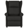 vidaXL Massagesessel Schwarz Stoff