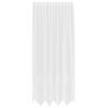 vidaXL Spitzenvorhang mit Vorh&auml;ngen Wei&szlig; 150 x 240 cm Polyester