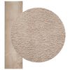 vidaXL Mittlerer Flor weicher und waschbarer Teppich HUARTE Sand