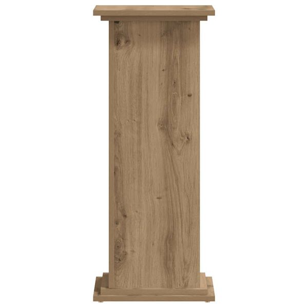 vidaXL Pflanzenst&auml;nder Artisan-Eiche 33x33x80 cm Holzwerkstoff